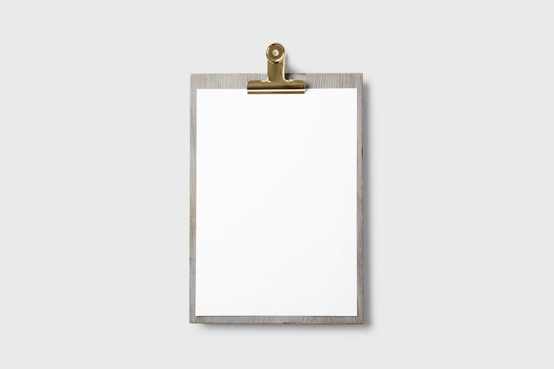 used car warranty documents clipboard