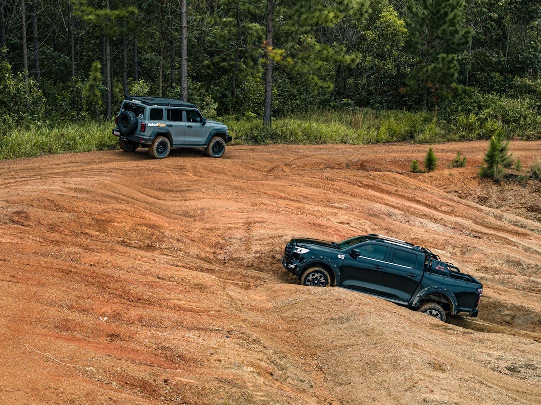 off-road truck terrain driving