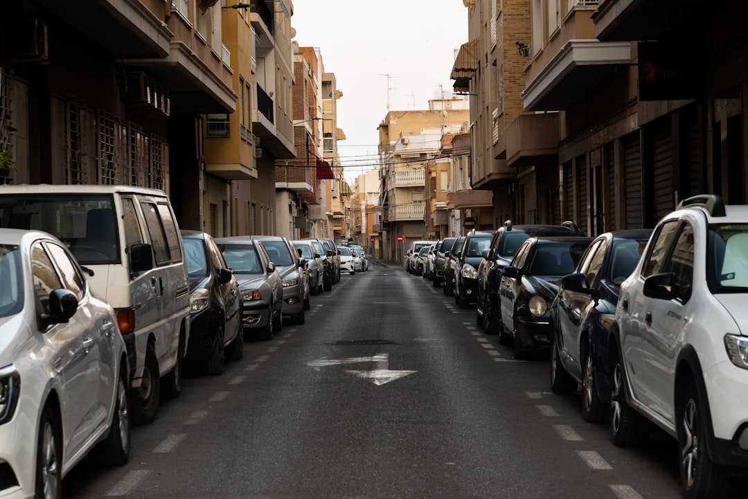 car parallel parking street
