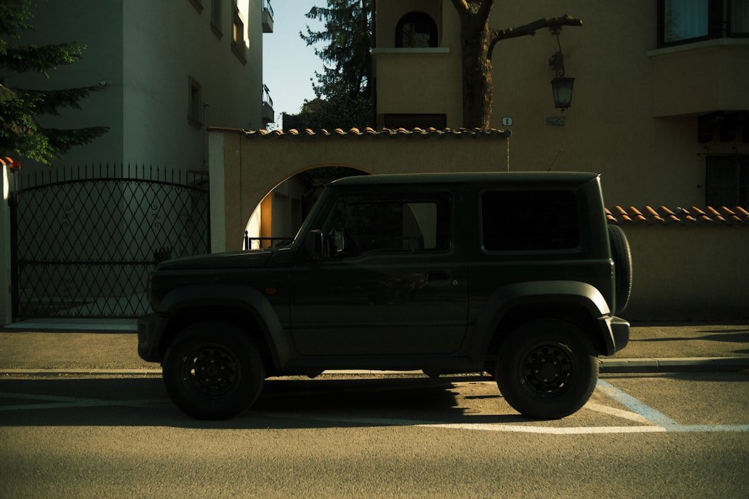 compact SUV parked outdoor