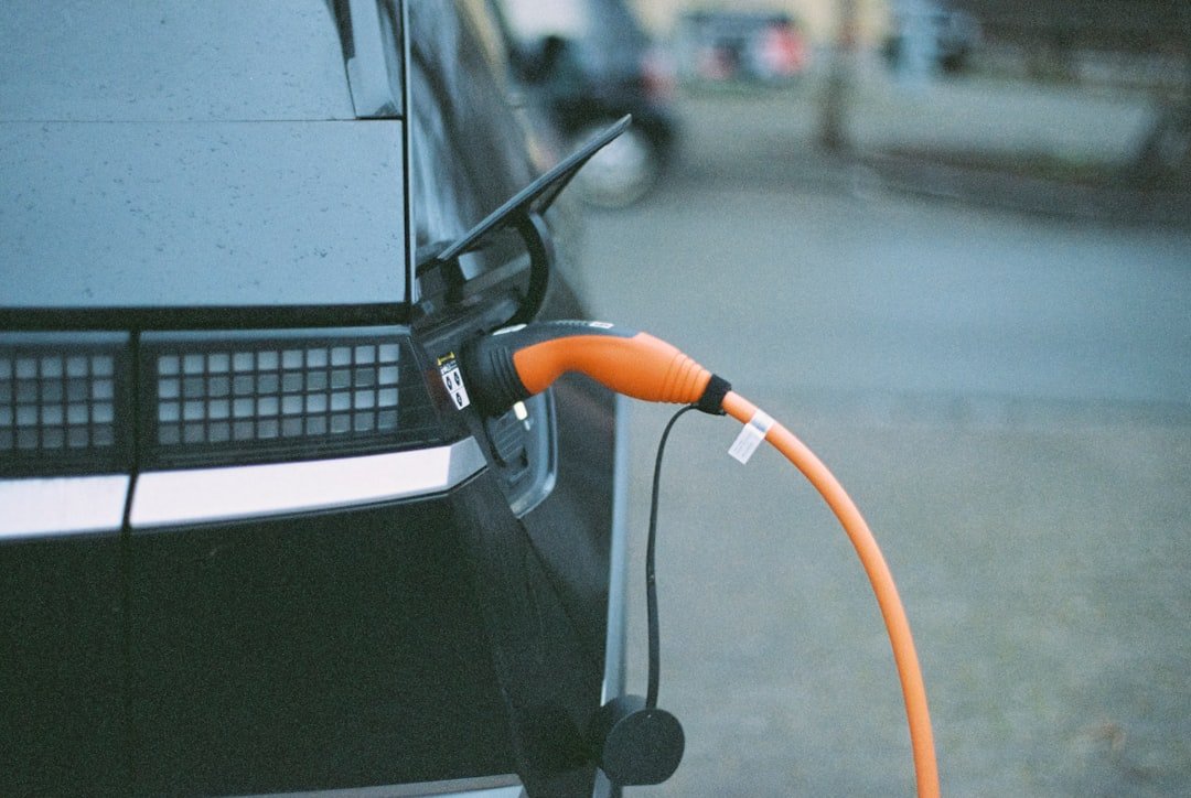 electric SUV charging