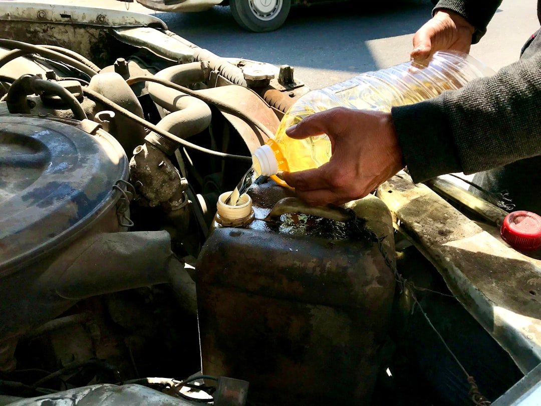 engine oil dipstick