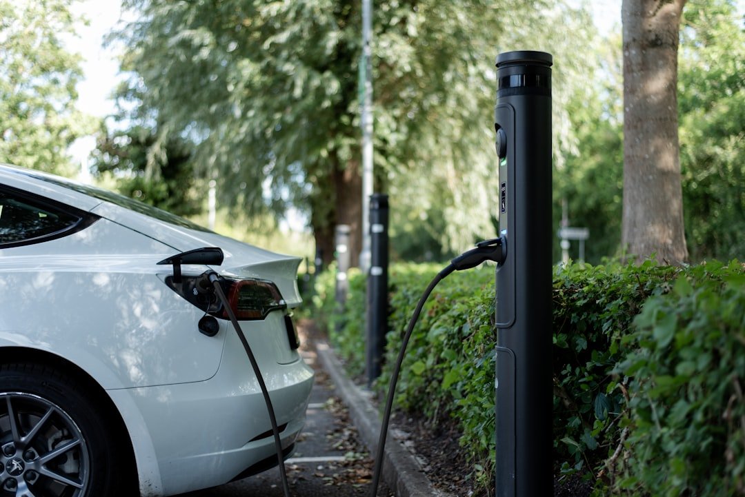 electric car charging station