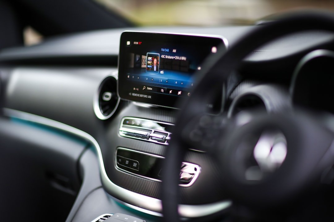 car infotainment touchscreen system