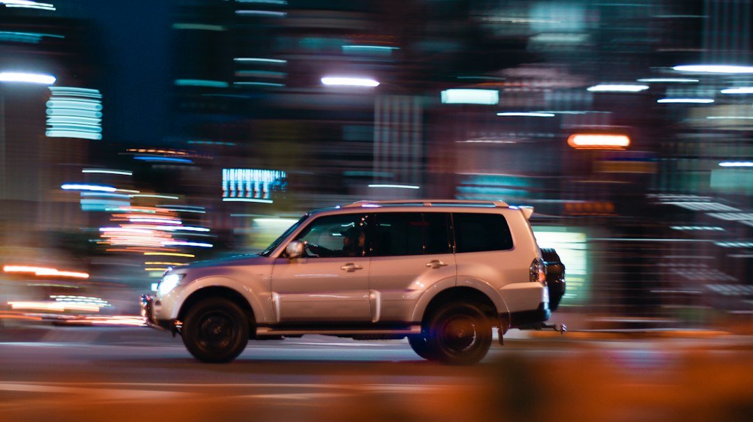 compact SUV city driving