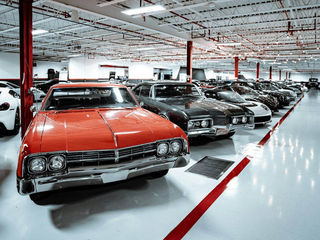 classic car garage