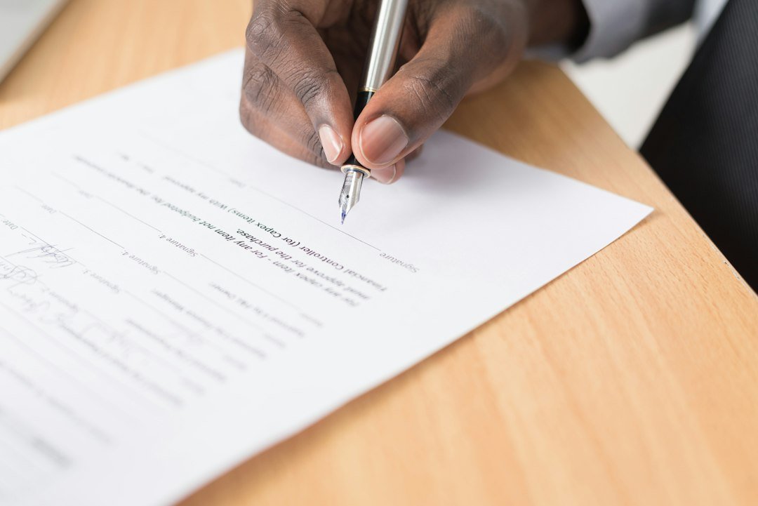 leased vehicle contract paperwork