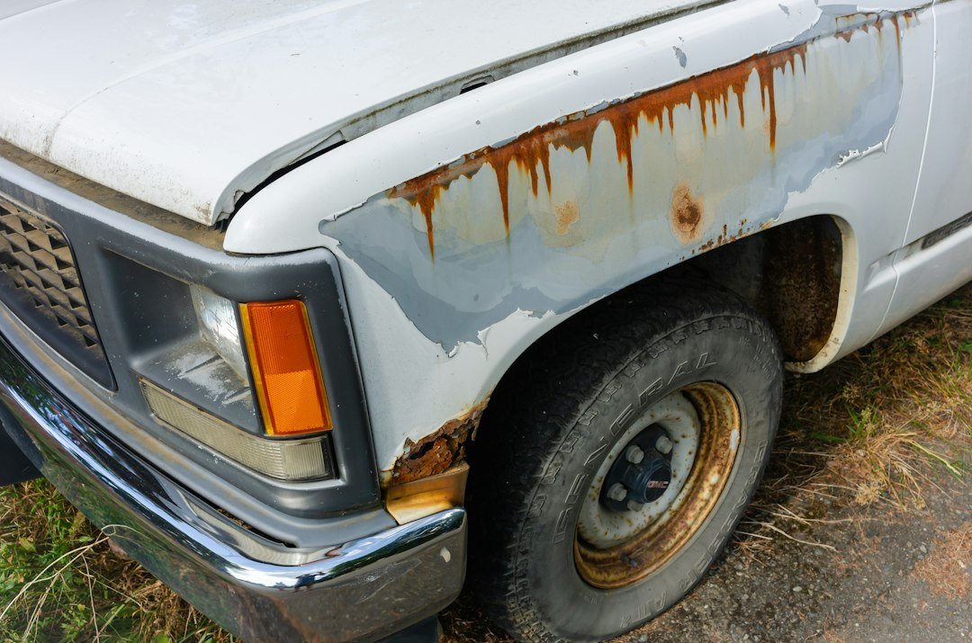truck frame rust inspection