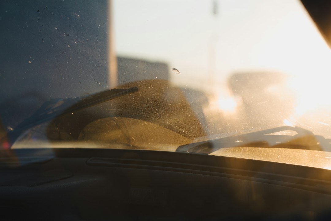 car sun visor windshield glare