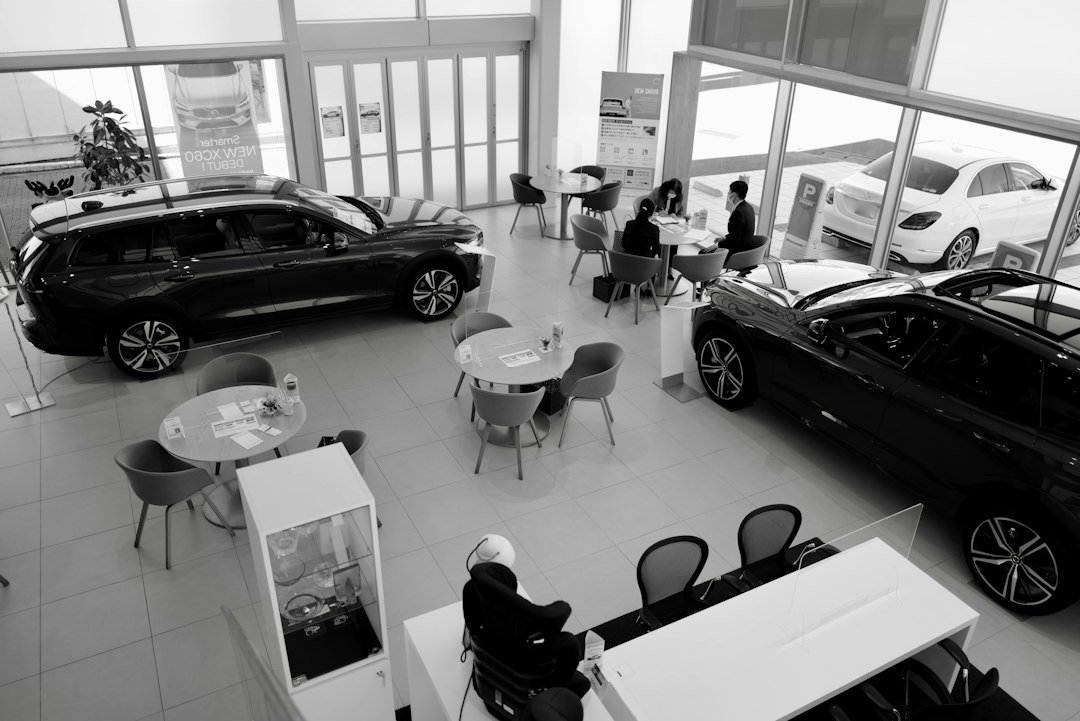 person buying car dealership