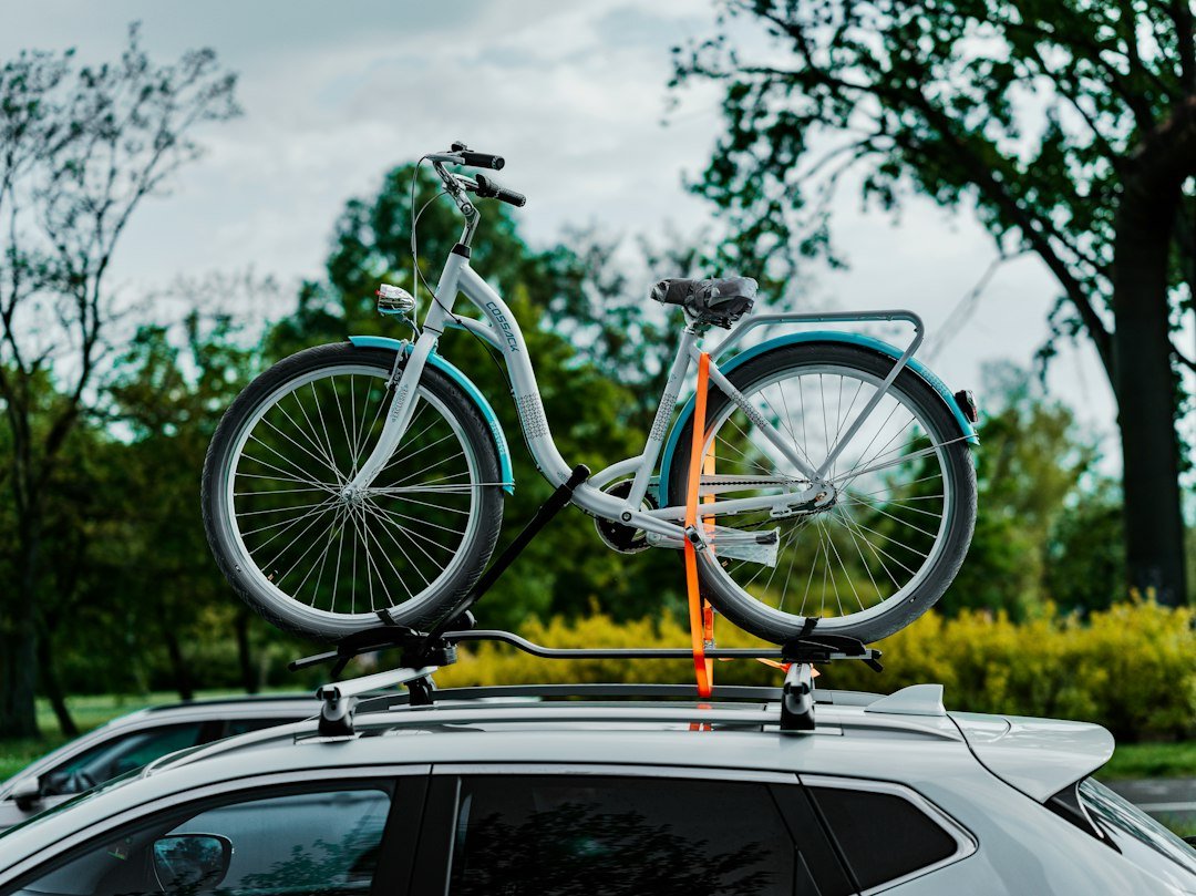 bicycle rack hatchback car